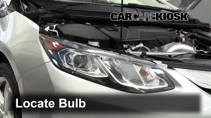 2017 Chevrolet Volt LT 1.5L 4 Cyl. Luces Faro delantero (reemplazar foco)